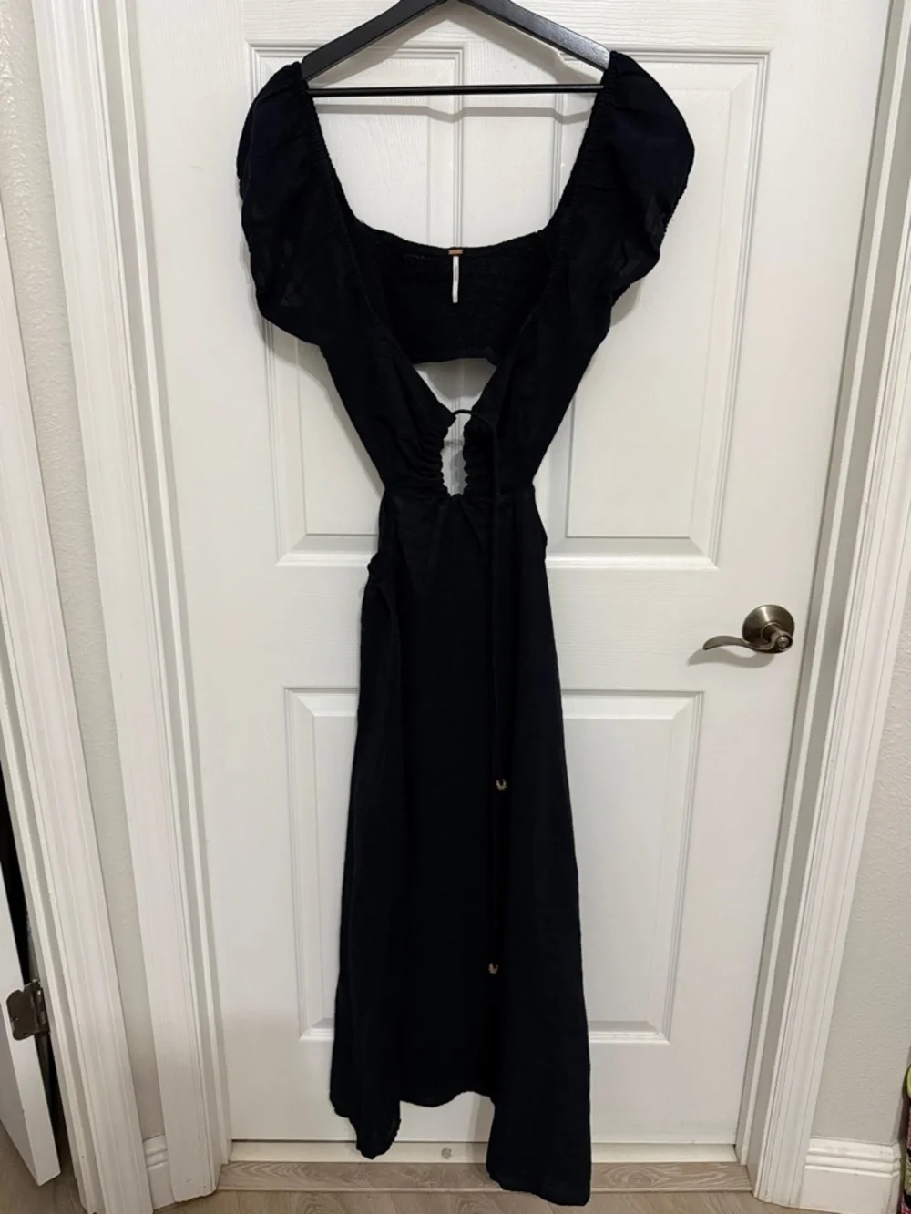 Free People women’s Extra Dose black open back dress - Picture 3 of 11